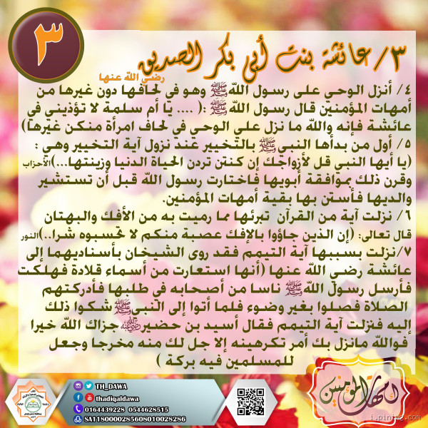 هل أنجبت عائشة رضي الله عنها؟ حقيقة مثيرة حول حياة أم المؤمنين