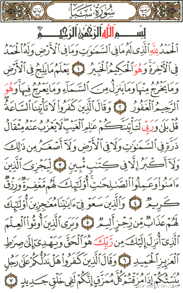 ما هو تفسير آية 13 من سورة سبأ؟